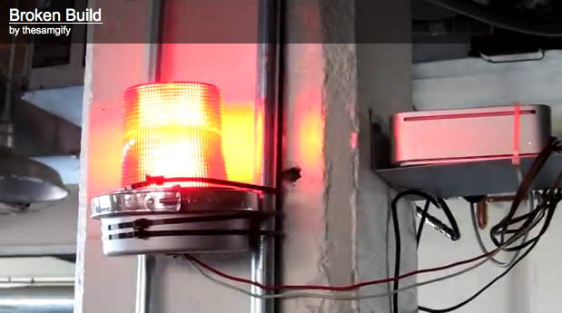 Build Failure Warning Triggered Through Teensy